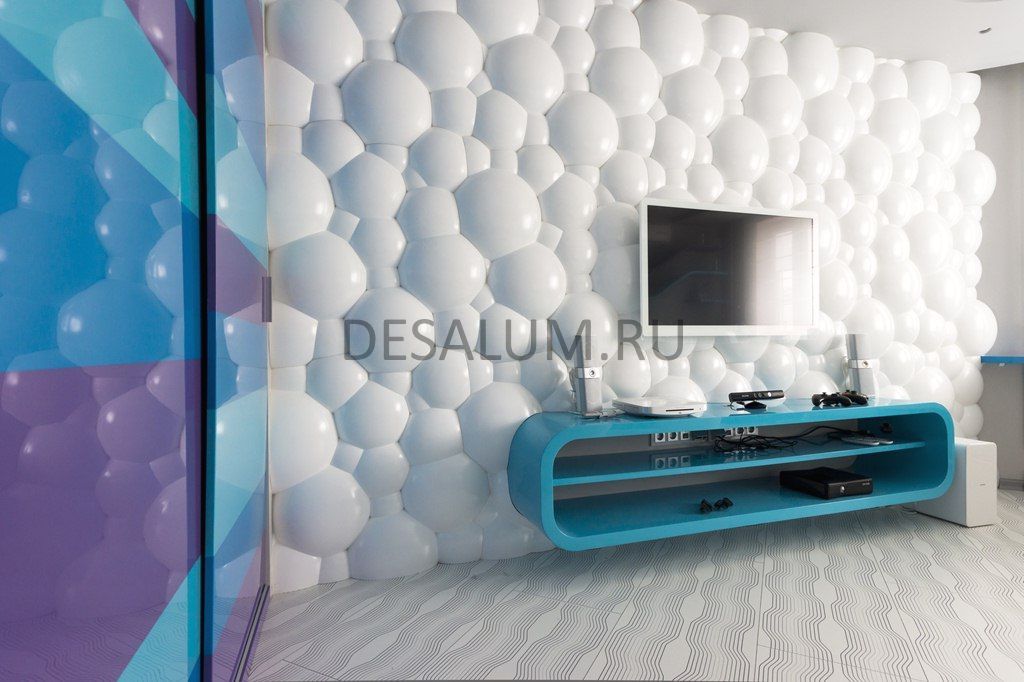 Стеновые 3D панели для внутренней отделки desalum